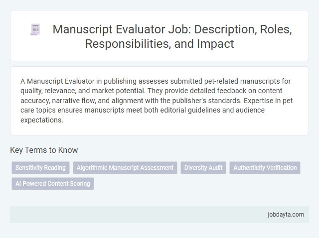 Manuscript Evaluator Job: Description, Roles, Responsibilities, and Impact