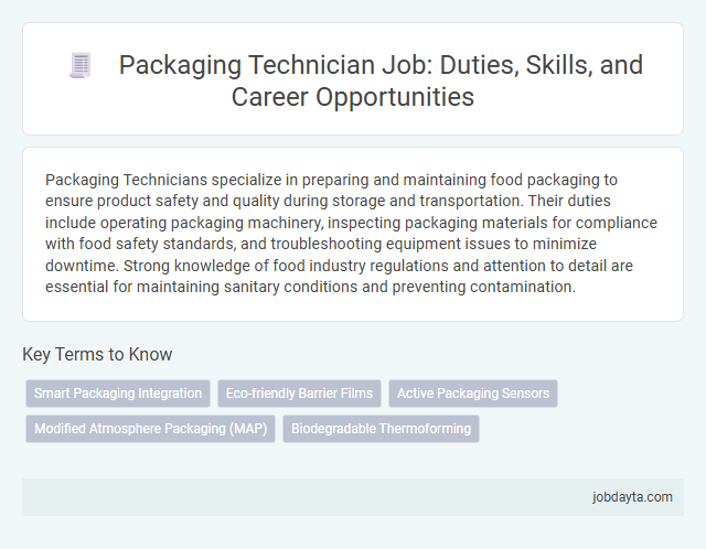 Packaging Technician Job: Duties, Skills, and Career Opportunities
