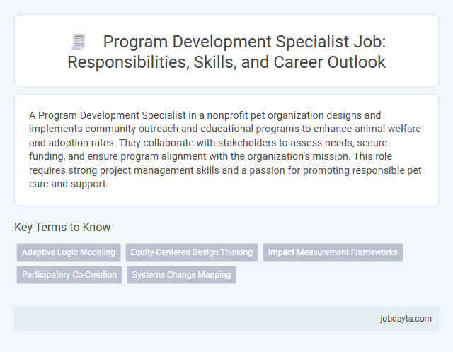 Program Development Specialist Job: Responsibilities, Skills, and Career Outlook