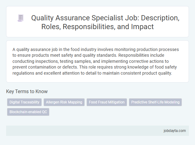 Quality Assurance Specialist Job: Description, Roles, Responsibilities, and Impact
