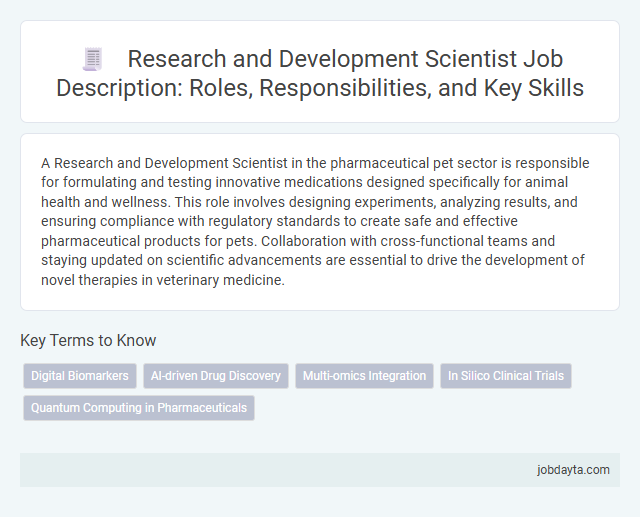 Research and Development Scientist Job Description: Roles, Responsibilities, and Key Skills