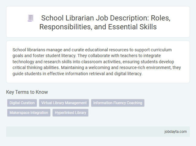 School Librarian Job Description: Roles, Responsibilities, and Essential Skills