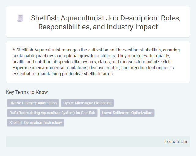 Shellfish Aquaculturist Job Description: Roles, Responsibilities, and Industry Impact