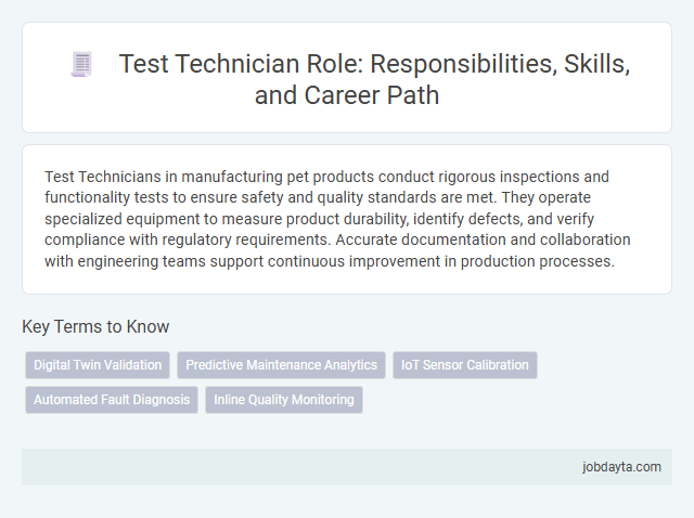 Test Technician Role: Responsibilities, Skills, and Career Path